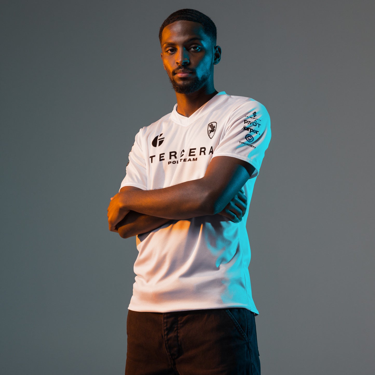 Recycled unisex sports jersey