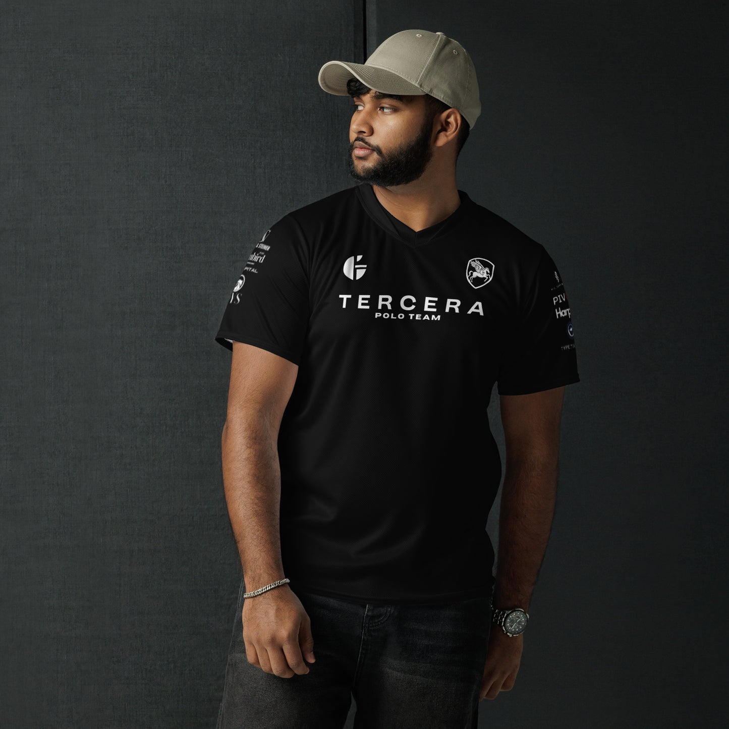 Recycled unisex sports jersey