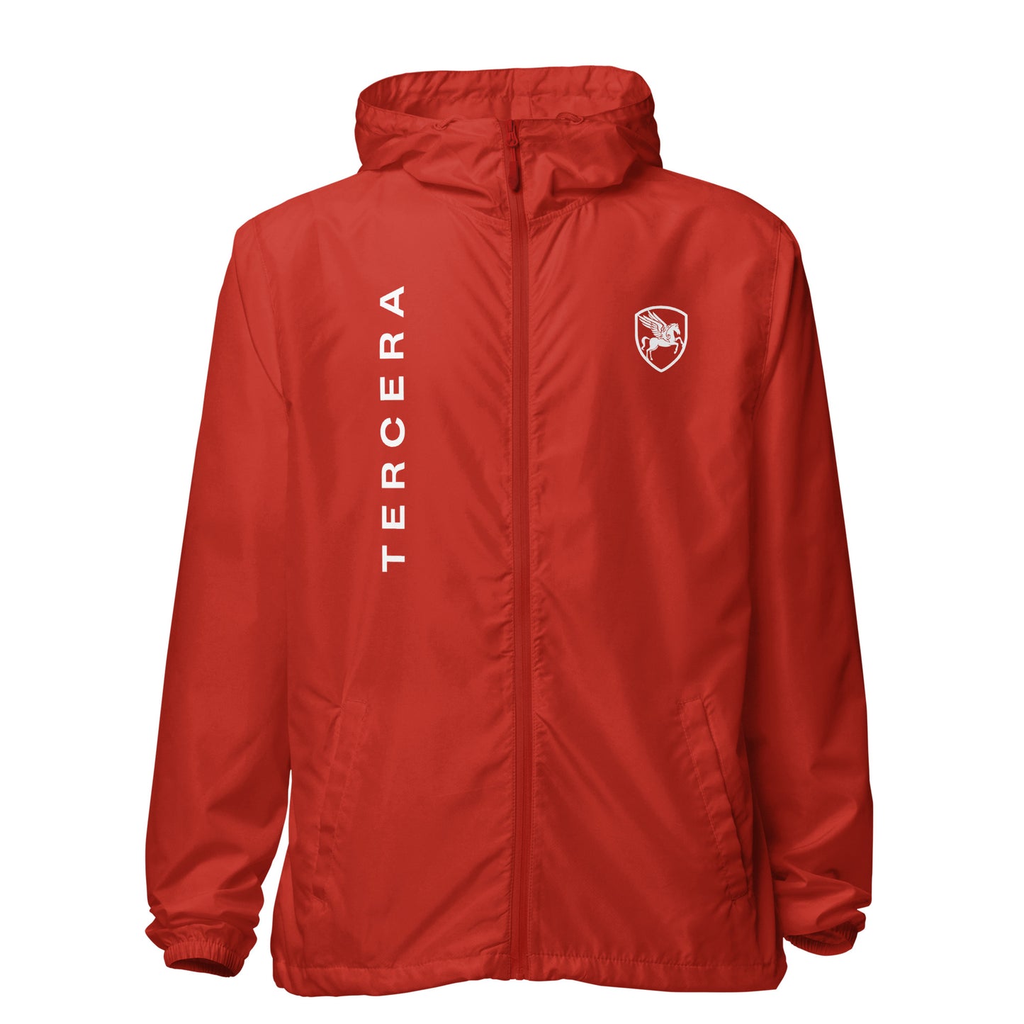 Unisex lightweight zip up windbreaker