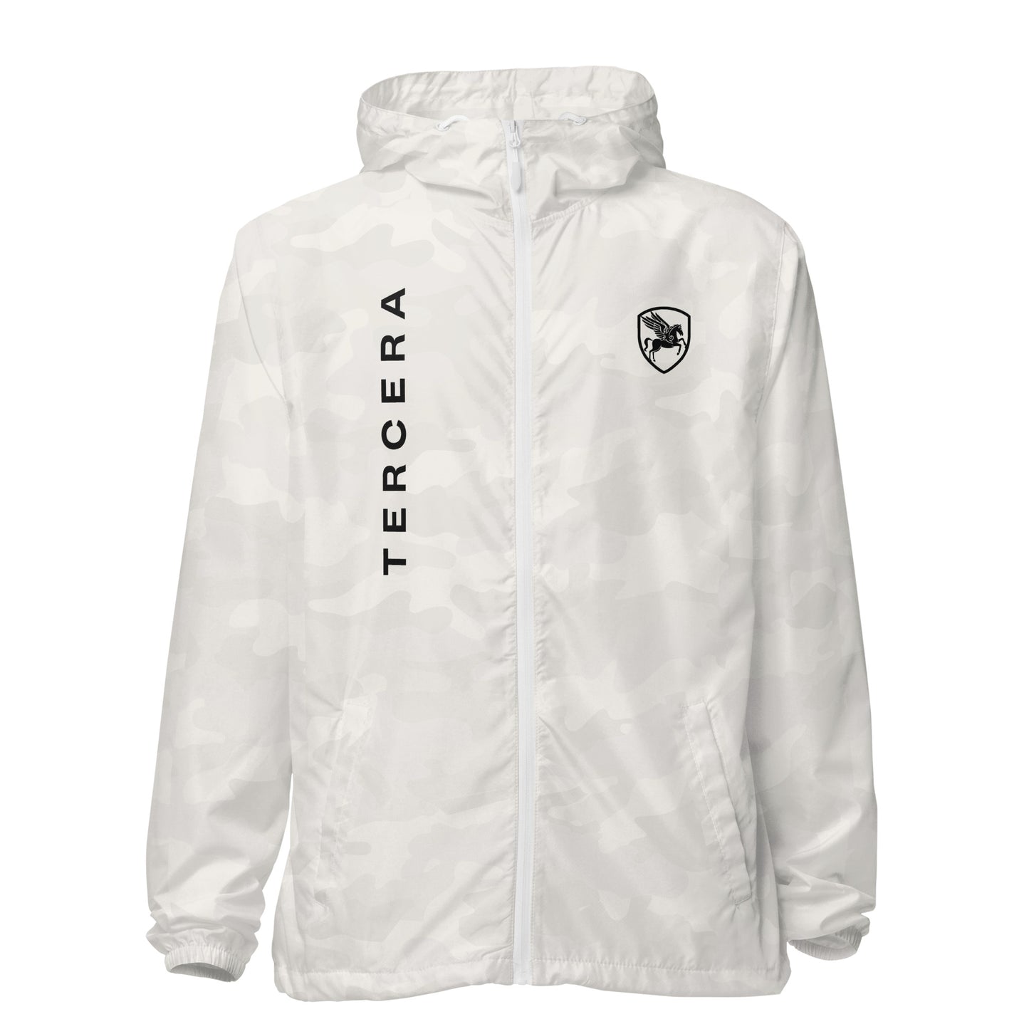 Unisex lightweight zip up windbreaker