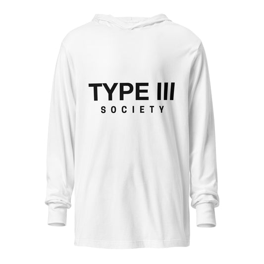 Hooded long-sleeve tee