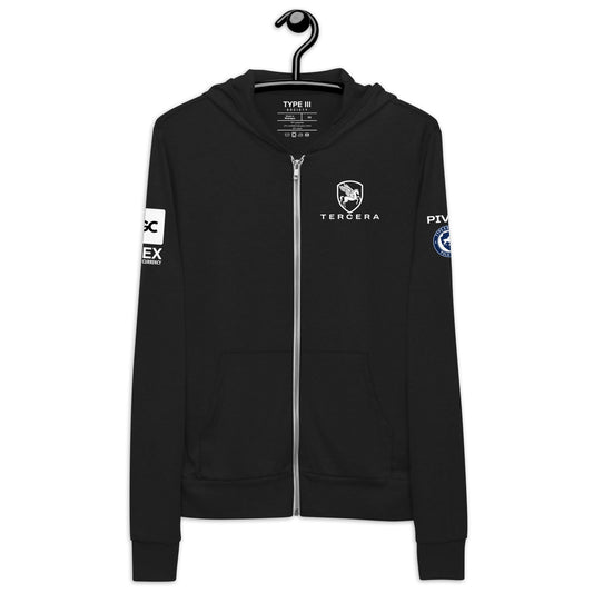 Unisex zip hoodie